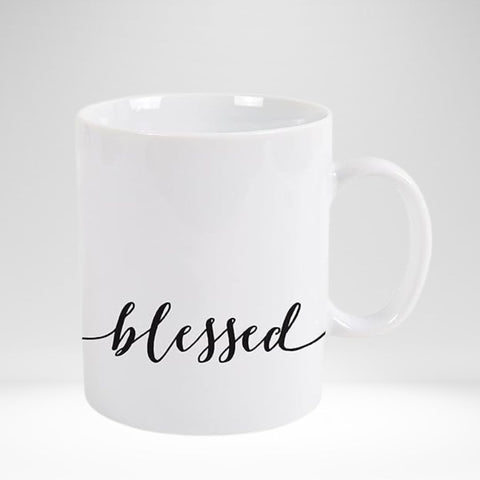 Ceramic Mug Blessed