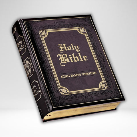 KJV Family Bible Brown Faux Leather HB