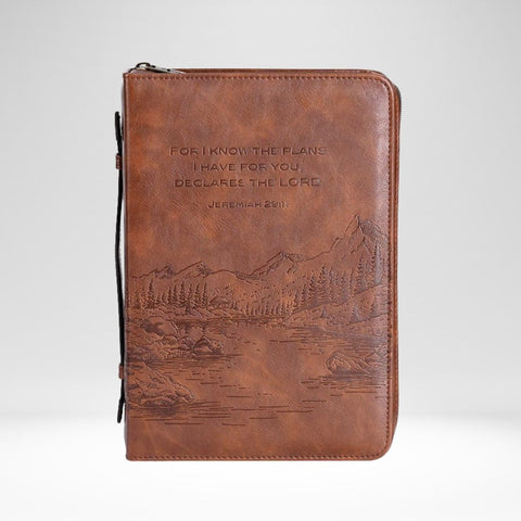 Bible Case For I Know The Plans Jer. 29:11 Leatherlike (L)