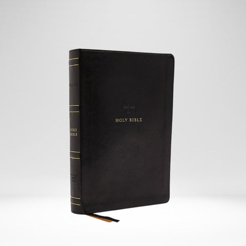 NRSV Catholic Bible Personal Size Black Leathersoft