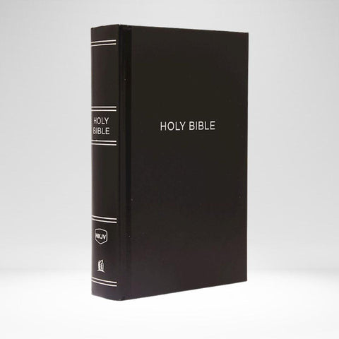 NKJV Pew Bible Large Print Black HB