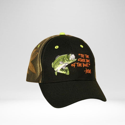 Cap Fisher Of Men Black/Camo