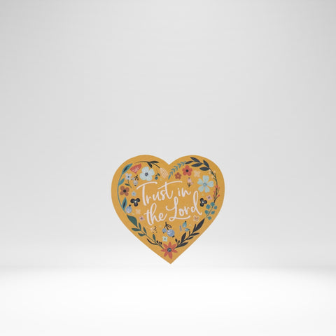 Sticker Vinyl Trust In The Lord