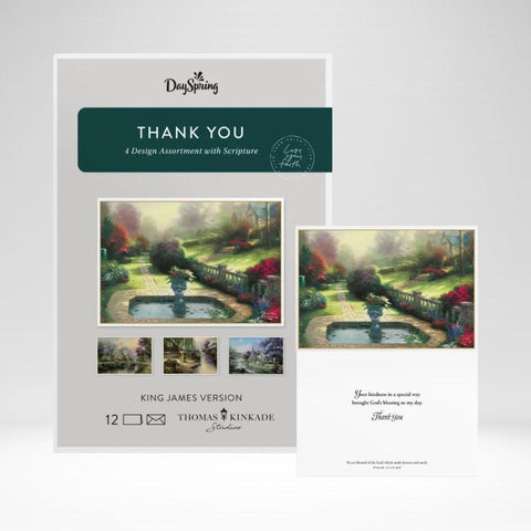 Boxed Cards Thank You Thomas Kinkade