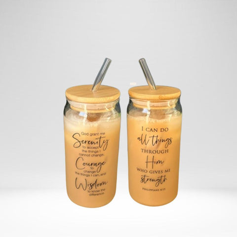 Glass Sipper Serenity (24 Oz)
