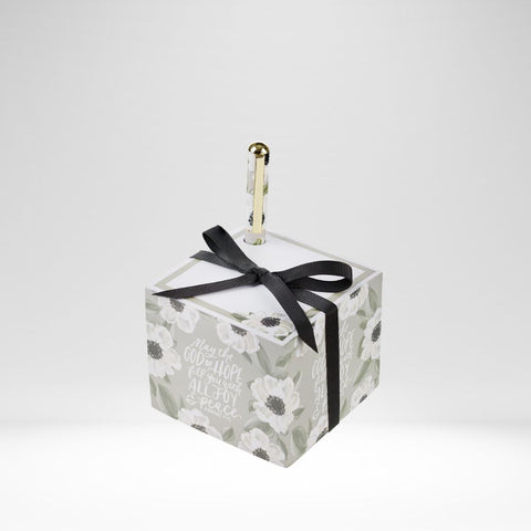 Note Block W Pen May The God Of Hope