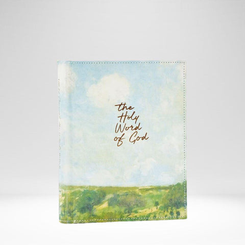 NKJV Journal The Word Bible Full Color Cloth Over Board