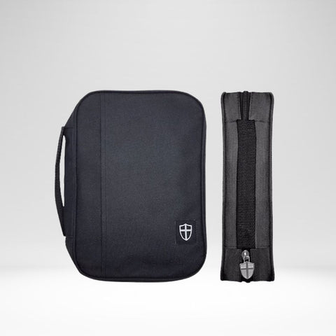 Bible Case Armor Of God Black (XL)