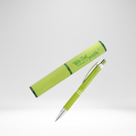 Pen With God All Things Are possible
