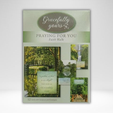 BOX CARDS PRAYING FOR YOU FAITH WALK