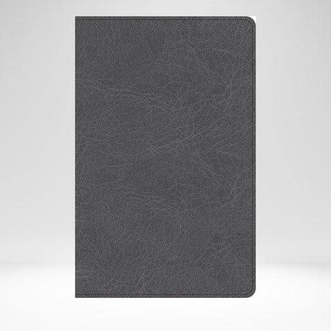 CSB Thinline Bible Charcoal Leathertouch