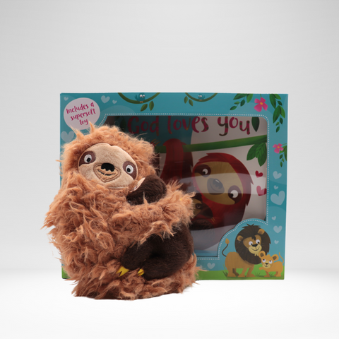 God Loves You Just the Way You Are [With Sloth Toy]