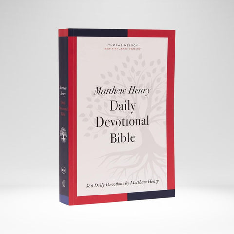 NKJV Matthew Henry Daily Devotional Bible Paperback
