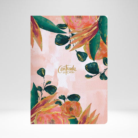 RVR 1960 Centrada En Cristo Ed. Matizada Thumb Index Floral Imitation Leather