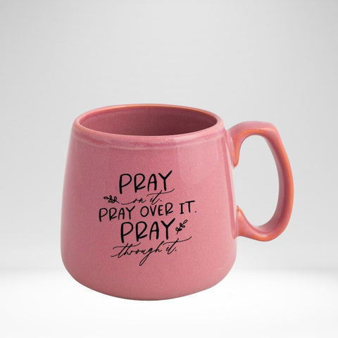 Ceramic Mug Pray On It
