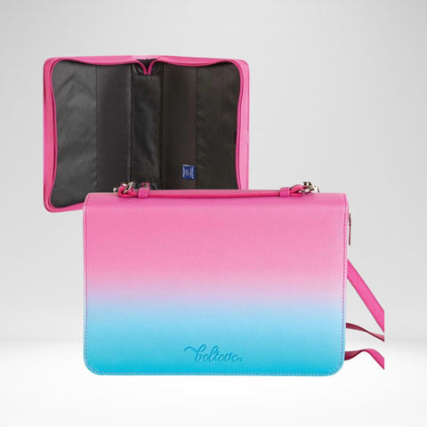 Bible Case Gradient With Detachable Shoulder Strap - Believe